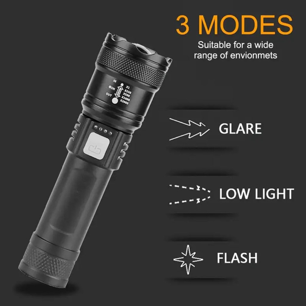 3 modes light